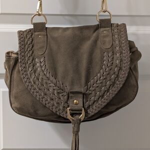 See By Chloe Collins Tan Brown Suede Bag